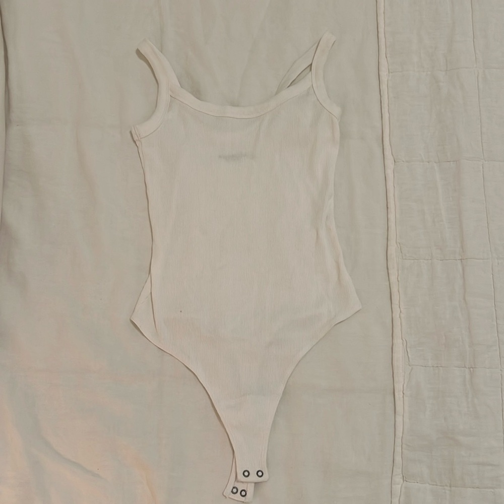 Abercrombie and fitch ribbed bodysuit tank